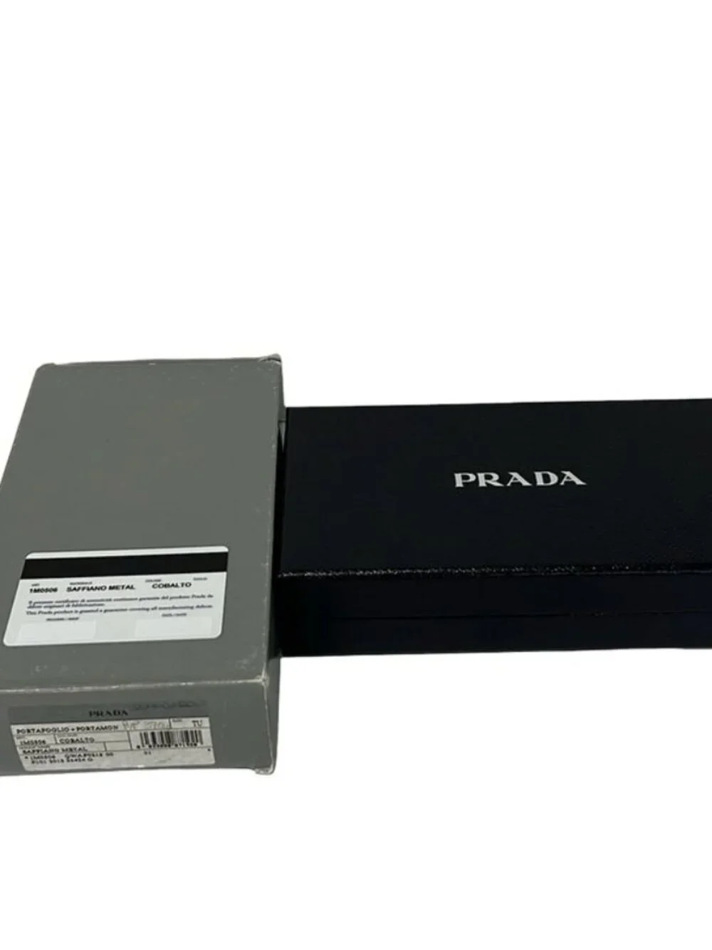 Prada Wallet Blue Leather - Picture 6 of 7